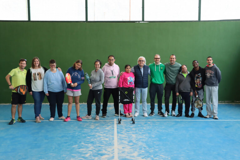 Equipo Apascovi de padel